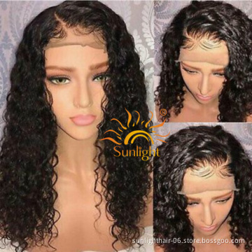 Sunlight 30 inch frontal water wave wig itip extensions peruca extensiones de cabello humano new times hair myanmar hair